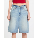 VOLCOM BEEGY DENIM SHORT DUSTY BLUE WAS