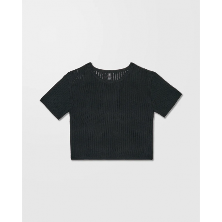  VOLCOM MESHY BEACH SS BLACK