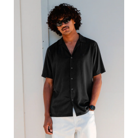 VOLCOM SINGLE STONE SS GLOSS BLACK