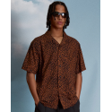 VOLCOM UTOPIA PRINT SS BROWN HORN