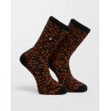 VOLCOM UTOPIAS SOCK BROWN HORN