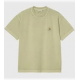 CARHARTT WIP S/S NELSON WAFFLE T-SHIRT GENTLEGREEN