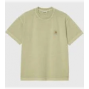 CARHARTT WIP S/S NELSON WAFFLE T-SHIRT GENTLEGREEN