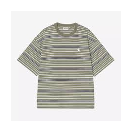 CARHARTT WIP S/S T-SHIRT ZANE DOLLAR GREEN 