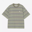 CARHARTT WIP S/S T-SHIRT ZANE DOLLAR GREEN
