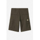 CARHARTT WIP REGULAR CARGO SHORT 100 % COTTON CYPRESS 