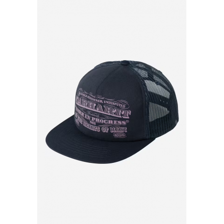 CARHARTT WIP TRUCKER CAP DEEP NIGHT