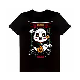 NAO INK T-SHIRT PANDA GOOD LUCK