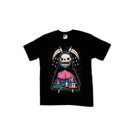 NAO INK T-SHIRT CIMETERY BLACK