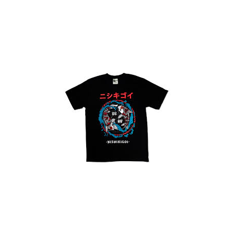 NAO INK T-SHIRT NISHIKI GOI BLACK