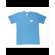 NAO INK T-SHIRT BALAINE PALMIER BLUE