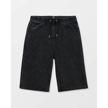VOLCOM FREAZY LOOSE EW DENIM EW SHORT BLACKITY BLACK