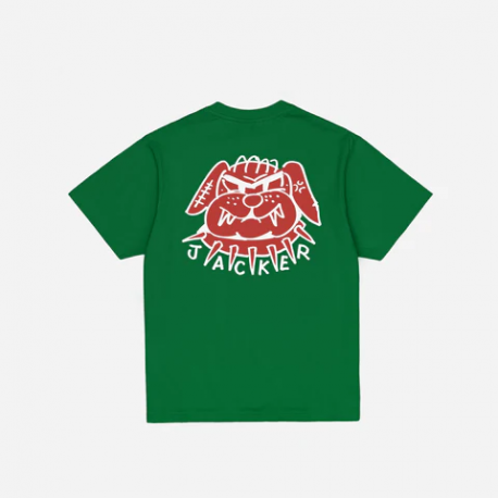 JACKER MR BOLOGNAISE T-SHIRT GREEN 