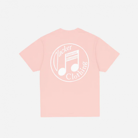 JACKER RECORDS T-SHIRT PINK