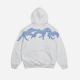 JACKER HORSE POWER ZIP HOODIE GREY