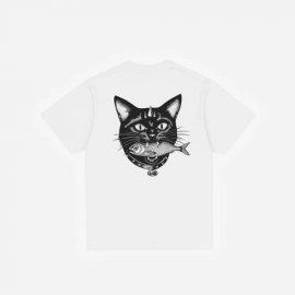 JACKER BLACK SARDINE T-SHIRT WHITE