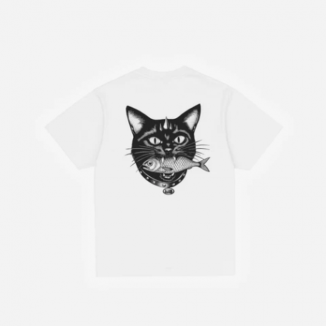 JACKER BLACK SARDINE T-SHIRT WHITE