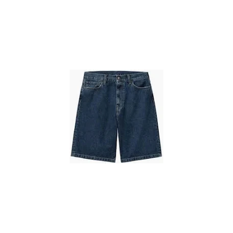 CARHARTT WIP LANDON SHORT 100% COTTON BLUE STONE WASHED