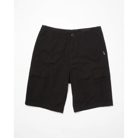 VOLCOM STRANGE TRIPPER CARGO SHORT BLACK 