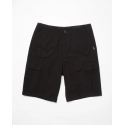 VOLCOM STRANGE TRIPPER CARGO SHORT BLACK