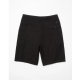 VOLCOM STRANGE TRIPPER CARGO SHORT BLACK 