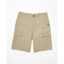 VOLCOM STRANGE TRIPPER CARGO SHORT KHAKI