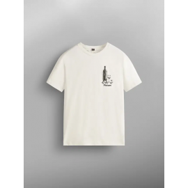 PICTURE D&S WINERIDER TEE NATURAL WHITE