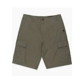VOLCOM STRANGE TRIPPER CARGO SHORT WINTERMOSS