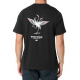 ADIDAS T-SHIRT TOS CRANE BLACK WHITE