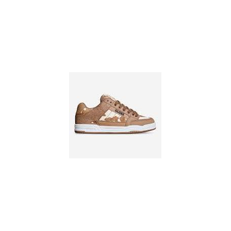 GLOBE TILT BROWN WHITE COW