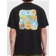 VOLCOM DOUBLE FANTASY LSE SST BLACK 