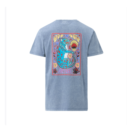 PICTURE KARO TEE VINTAGE INDIG