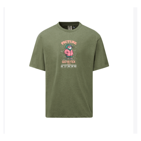 PICTURE X GTX TEE GRAPE LEAF ME