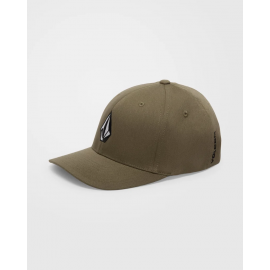VOLCOM FULL STONE FLEXFIT HAT EARTH