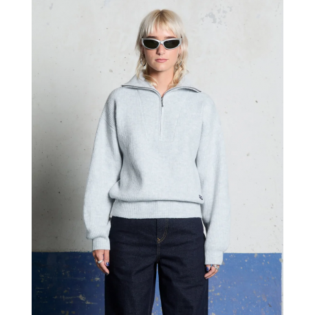 VOLCOM VOLTRANE SWEATER BONE HEATHER