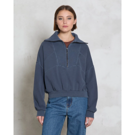 VOLCOM REETROCITY QUARTER ZIP SRB