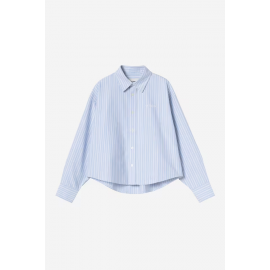 CARHARTT WIP W' L/S KANAN SHIRT STRIPE BLEACH