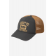 CARHARTT WIP 1989 WINNERS TRUCKER CAP RAVEN / DUSTY