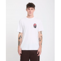 VOLCOM FOR THE STONE BSC SST WHITE