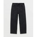 VOLCOM FREAZY LOOSE EW DENIM BLACKITY BLACK