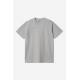 CARHARTT WIP S/S CHASE T-SHIRT GREY HEATHER GOLD