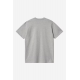CARHARTT WIP S/S CHASE T-SHIRT GREY HEATHER GOLD