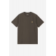 CARHARTT WIP S/S CHASE T-SHIRT SHUNGITE / GOLD