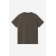 CARHARTT WIP S/S CHASE T-SHIRT SHUNGITE / GOLD