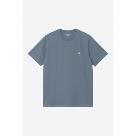 CARHARTT WIP S/S CHASE T-SHIRT ICESHEET / GOLD