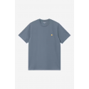 CARHARTT WIP S/S CHASE T-SHIRT ICESHEET / GOLD