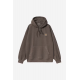 CARHARTT WIP HOODED VISTA SWEAT TOBACCO GARMENT DYED