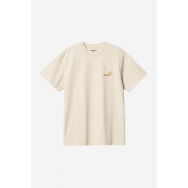 CARHARTT WIP S/S AMERICAN SCRIPT T-SHIRT NATURAL