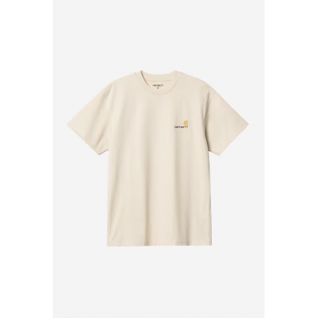 CARHARTT WIP S/S AMERICAN SCRIPT T-SHIRT NATURAL