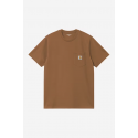CARHARTT WIP S/S POCKET T-SHIRT WIP H BROWN